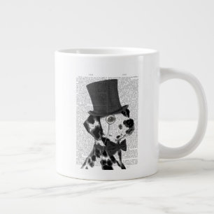 Dalmatiner, Festhund und Hut Jumbo-Tasse