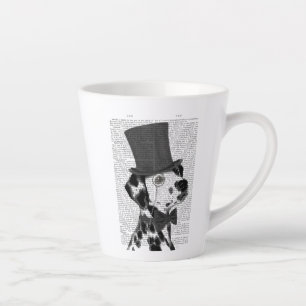 Dalmatiner, Festhund und Hut Milchtasse