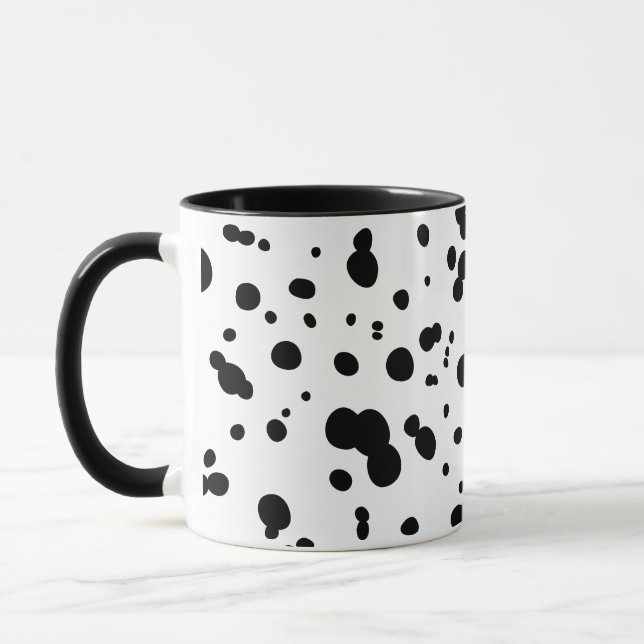Dalmatiner Flecken Druck Tasse (Links)
