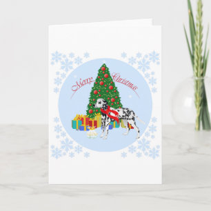 Dalmatiner Frohe Weihnachten
