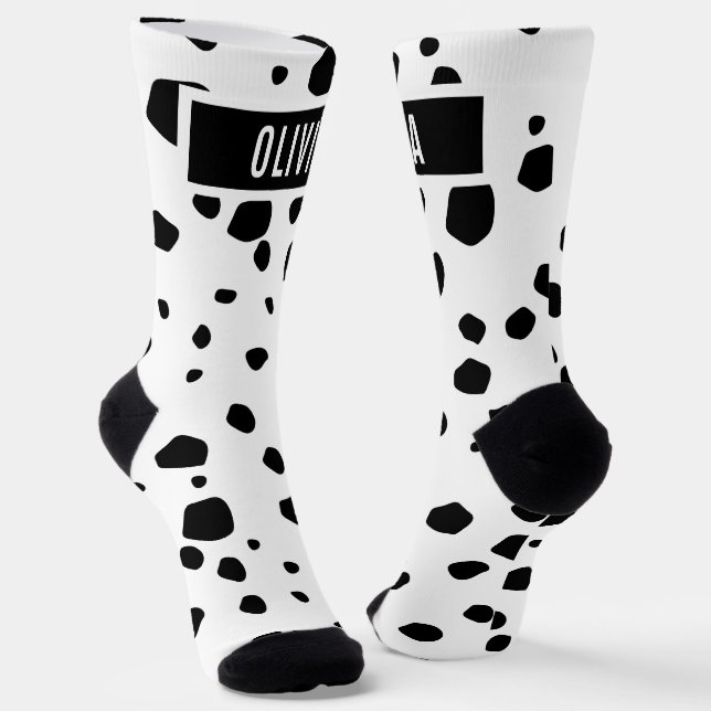 Dalmatiner für klassische Individuelle Name - Must Socken (Gewinkelt)