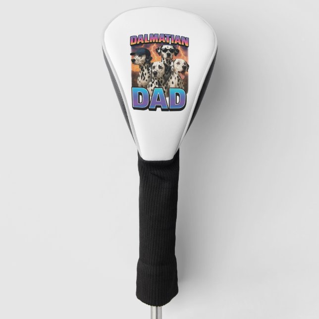 Dalmatiner Golf Headcover (Vorderseite)