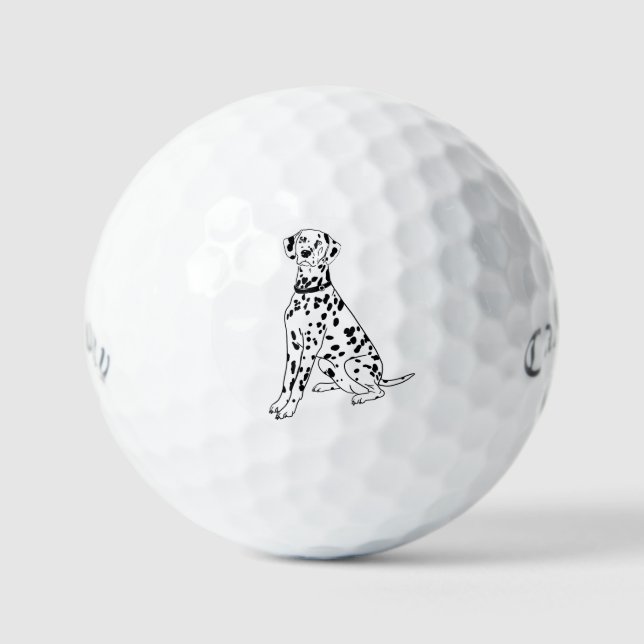 Dalmatiner Golfball (Vorderseite)