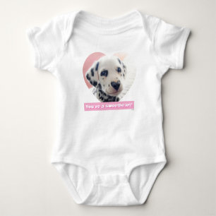 Dalmatiner-Herznase Baby Strampler