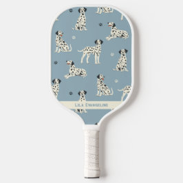Dalmatiner Hogs Lover Individuelle Name Pickleball Schläger
