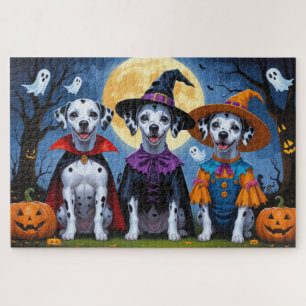Dalmatiner Hogs Pumpkin Halloween Funny