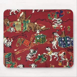 Dalmatiner Holiday Print Mousepad