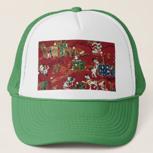 Dalmatiner Holiday Print Truckerkappe