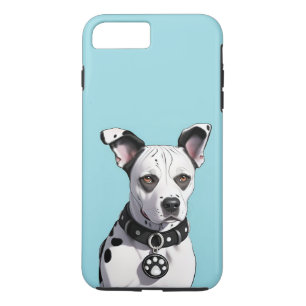 Dalmatiner Hund mit schwarzen Flecken und Kollar Case-Mate iPhone Hülle