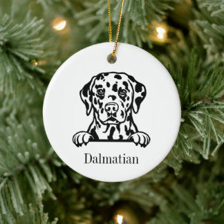 Dalmatiner Hund Personalisierte Haustiere Ornament