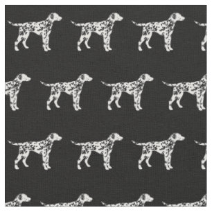 Dalmatiner-Hund-Silhouette Haustier Stoff