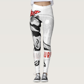 Dalmatiner Hund Tier Halloween DIY Kostüm Funny T Leggings