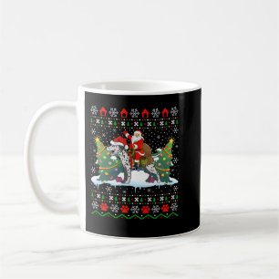 Dalmatiner Hund Ugly Xmas Weihnachtsfeiertag 241 Kaffeetasse