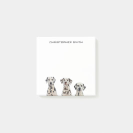 Dalmatiner Hunde Post-it Klebezettel