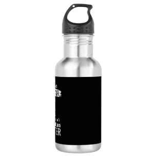 Dalmatiner-Hundehaar-Glitter Lustiges Haustier Edelstahlflasche