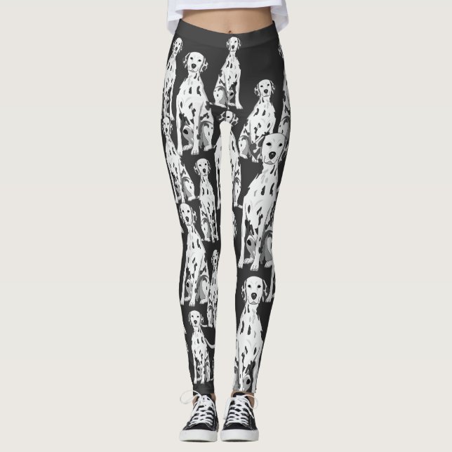 Dalmatiner-HundeLeggings Leggings (Vorderseite)