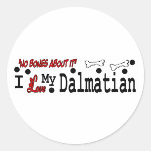 Dalmatiner (I Liebe) Aufkleber