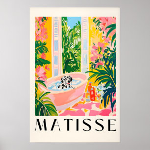 Dalmatiner in der Badewanne Kunstprint Matisse ins Poster