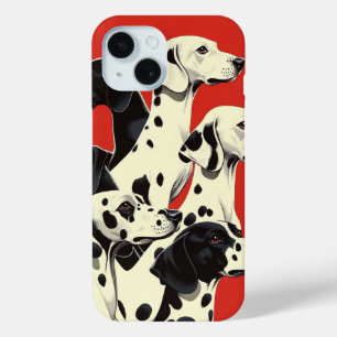 Dalmatiner in der Formation Bold Dog Art Case-Mate iPhone Hülle