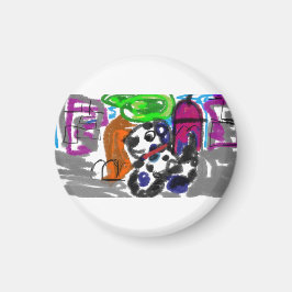 Dalmatiner in der Stadt Magnet