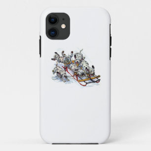 Dalmatiner-Jungtiere Rodelbahn iPhone 11 Hülle