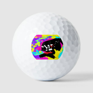 Dalmatiner Krawatte trocken Golfball