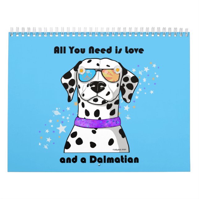 Dalmatiner Liebe Kalender (Titelbild)