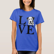 Dalmatiner-Liebe-T-Shirt