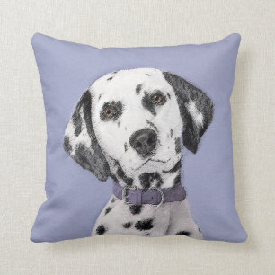 Dalmatiner-Malerei - Niedliche Hundekunst Kissen
