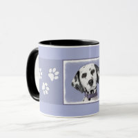 Dalmatiner Malerei - Niedliche Original Hunde Kuns