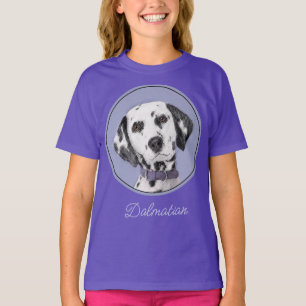 Dalmatiner Malerei - Niedlicher Original Hunde Art T-Shirt