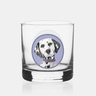 Dalmatiner-Malerei - Süße originelle Hundekunst Whiskyglas