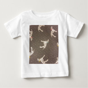 Dalmatiner mit Bögen Baby T-shirt