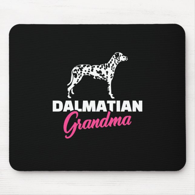 Dalmatiner Oma Mousepad (Vorne)