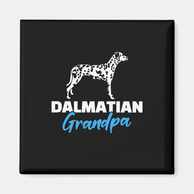 Dalmatiner Opa Magnet (Vorne)