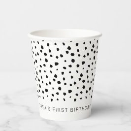 Dalmatiner Pappbecher