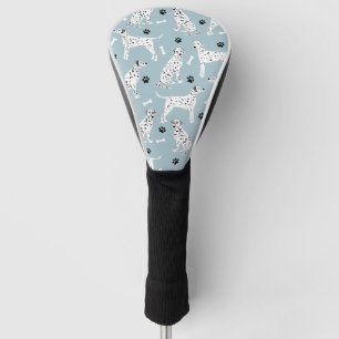Dalmatiner Paws and Bones Golf Head Cover Headcover