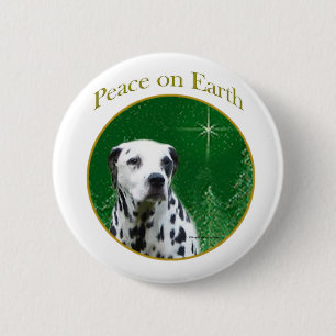 Dalmatiner Peace Button