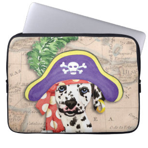 Dalmatiner Pirate Laptop Sleeve