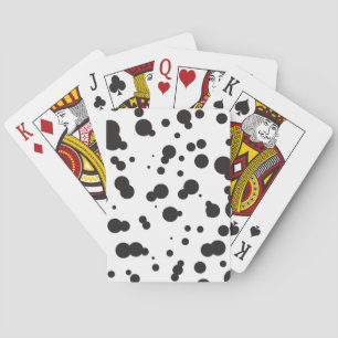 Dalmatiner Punkte Muster Spielkarten