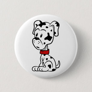 Dalmatiner Puppy Button