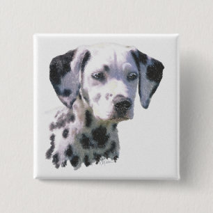 Dalmatiner Puppy Button