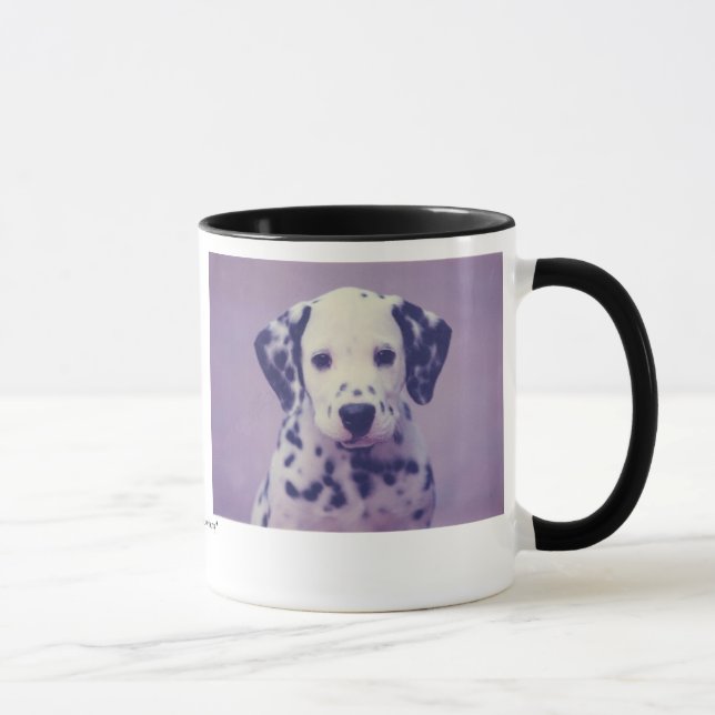 Dalmatiner Puppy Face Tasse (Rechts)