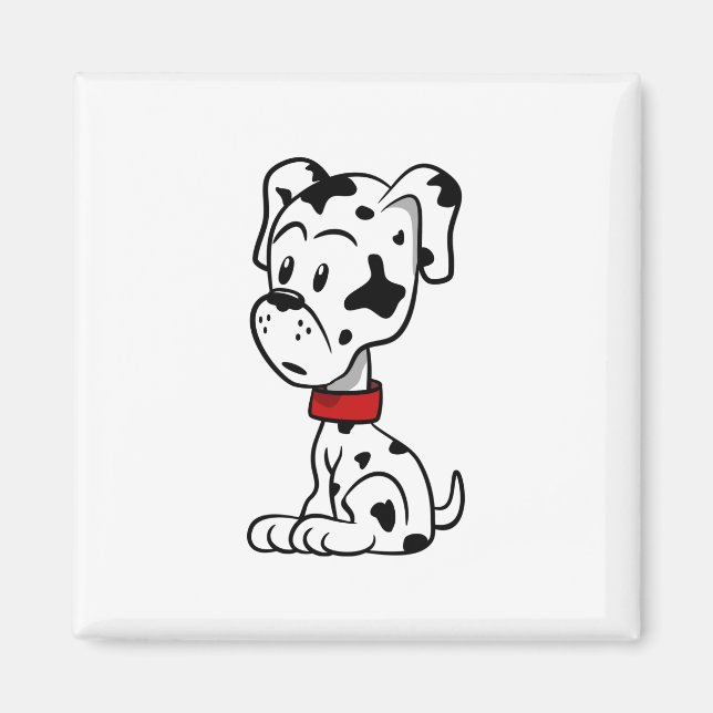 Dalmatiner Puppy Magnet (Vorne)