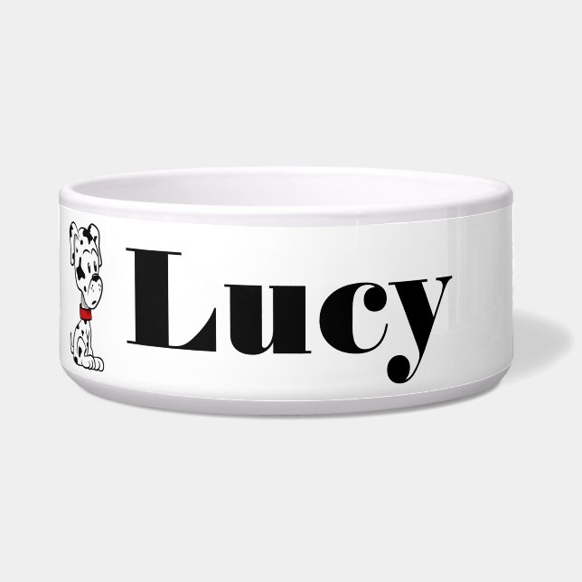 Dalmatiner Puppy Napf (Vorderseite)