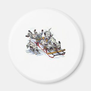 Dalmatiner-Pups Magnet