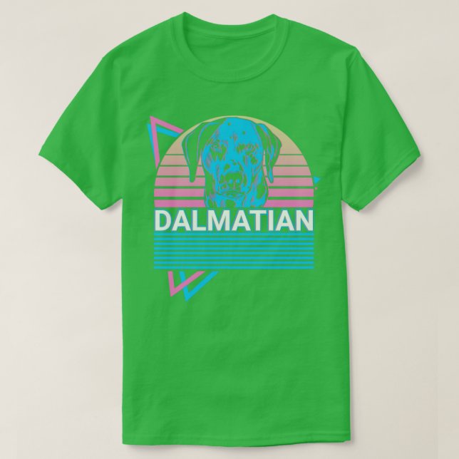 Dalmatiner Retro T-Shirt (Design vorne)