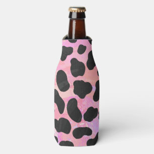 Dalmatiner Schwarz/Rosa Flaschenkühler