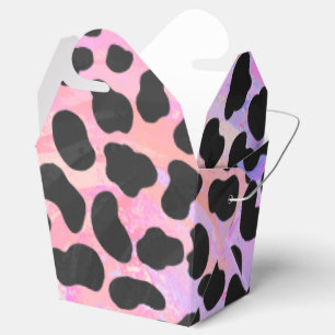 Dalmatiner Schwarz/Rosa Geschenkschachtel
