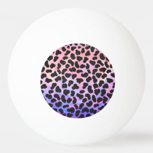 Dalmatiner Schwarz/Rosa Tischtennisball